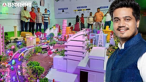 'MIDC' scene in Ganesh festival