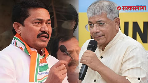 Nana Patole and Prakash Ambedkar