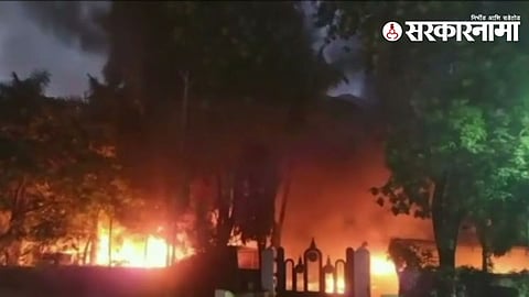 Sandeep Kshirsagar News : बीडमध्ये मराठा आंदोलनाचा उद्रेक; आमदार संदीप क्षीरसागरांचे घरंही पेटवले!