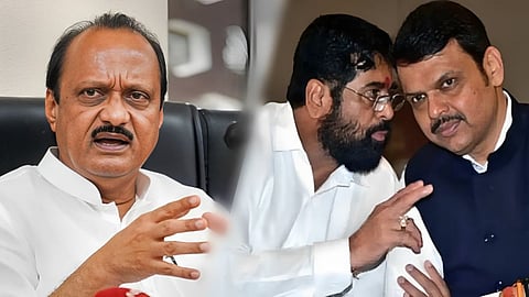 Eknath Shinde, Devendra Fadnavis, Ajit Pawar