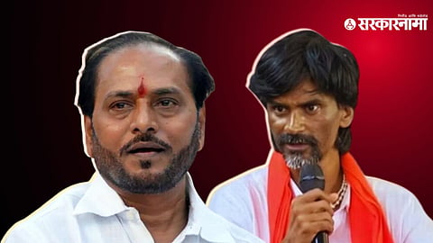 Ramdas Kadam, Manoj Jarange Patil