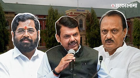 Eknath Shinde, Devendra Fadnvis, Ajit Pawar