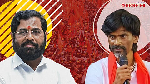 eaknath shinde manoj jarange