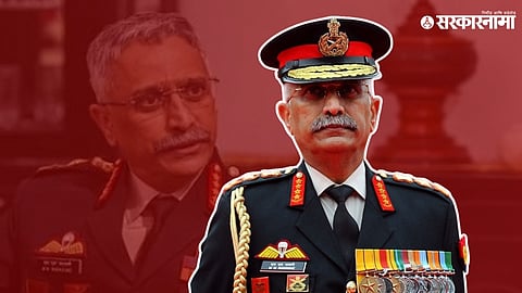 Former Army Chief Manoj Naravane