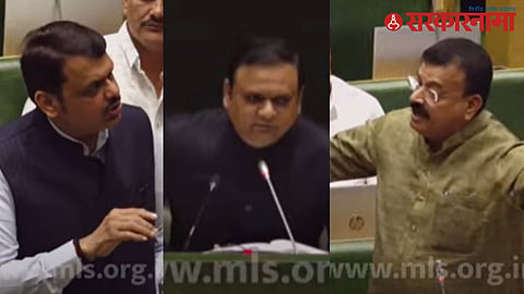 Devendra Fadnavis-Rahul Narwekar-Bhaskar Jadhav