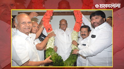 Adv. Bhagirath Shinde, Sharad Pawar & Dr. Zakir Shaikh