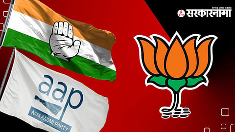 Congress, AAP, BJP