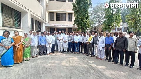 Protest of Dhangar Community in Amravati.