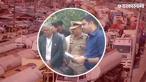 Tanker Strike Nashik