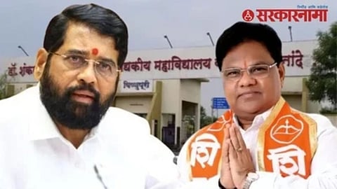 CM Eknath Shinde, Tanaji Sawant
