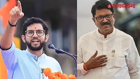 Aaditya Thackeray and Arvind Sawant