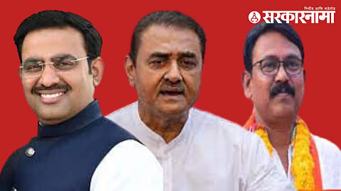 Dr. Parinay Fuke, Praful Patel and Sunil Mendhe
