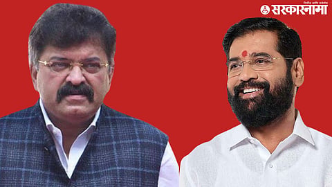 Jitendra Awhad, Eknath Shinde