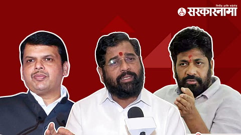 Devendra Fadnavis, Eknath Shinde, Bacchu Kadu