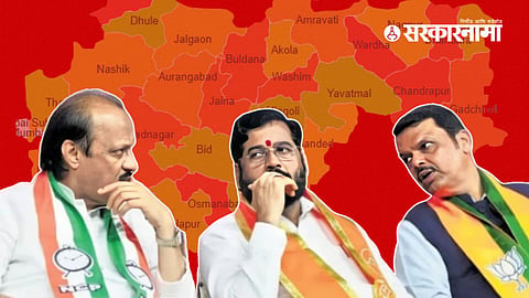 Ajit Pawar, Eknath Shinde, Devendra Fadnavis