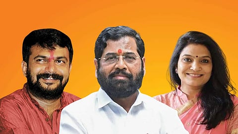Hemant patil, Eknath shinde, bhavna gavli
