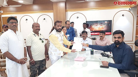 Abhijit Bichukale nomination filed