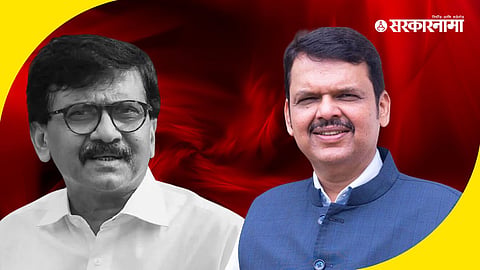 Sanjay Raut - Devendra Fadnavis