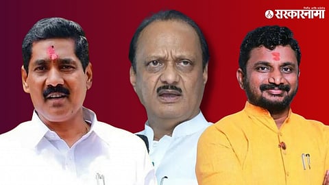 Bajrang Sonawane Contacted Ajit Pawar