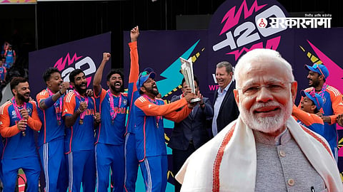 Narendra Modi Indian Cricket Team