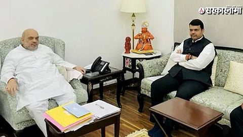 Devendra Fadnavis Meet Amit Shah