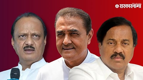 Ajit Pawar, Prafull Patel, Sunil Tatkare