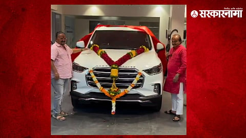 Vasant More Bought New Car