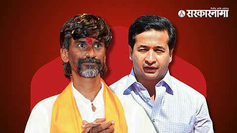 Nitesh Rane- Manoj Jarange