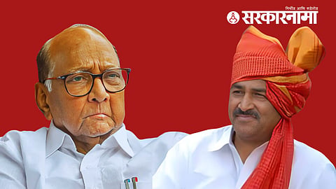 Sharad Pawar, Baban Shinde