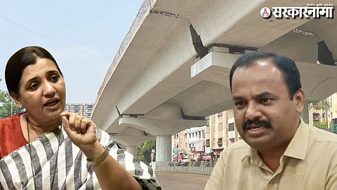 Sinhagad Road Flyover Bridge : सिंहगड रोड उड्डाणपूलावरून भाजप अन् पवार गटात जुंपली; प्रशांत जगतापांच्या आरोपांना आमदार मिसाळ यांचं प्रत्युत्तर!