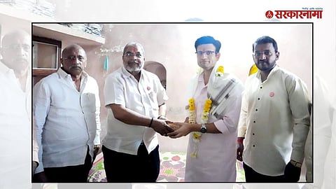 Samarjitsingh Ghatge Meets Raju Shetty