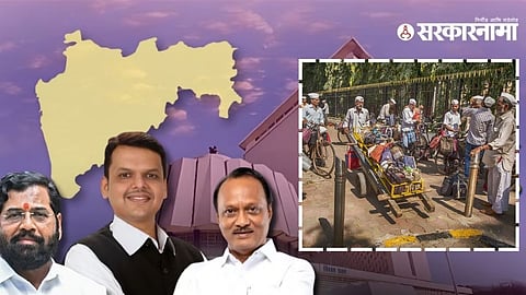 Mumbai Dabbawala Support to Mahayuti
