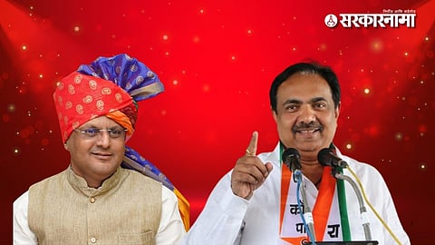 NCP factions clash in Sangli as Jayant Patil and Nishikant Patil lead rival groups within the party.