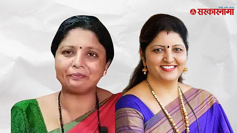 sushma andhare, rupali chakanakar