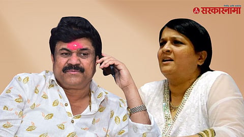 walmik karad, anjali damania