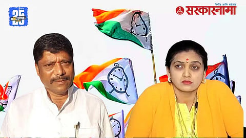 Rupali Thombre and Ravindra Dhangekar