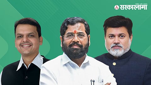Devendra Fadnavis, Eknath Shinde, uday samant
