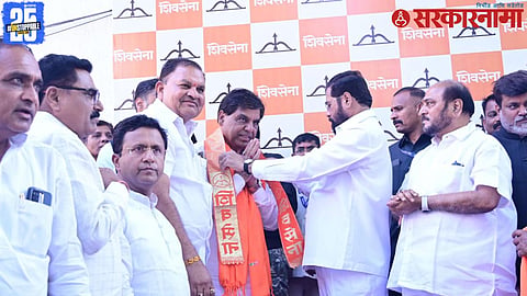 Bhausaheb Patil Chikatgaonkar And Eknath Shinde