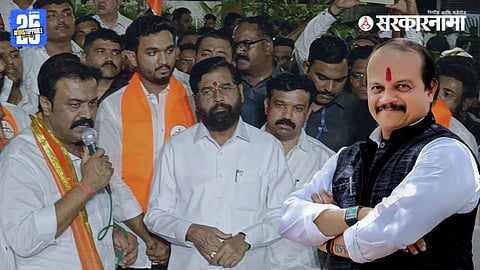 Eknath Shinde merges Katraj Vikas Aghadi into Shiv Sena, creating political ripples for Uddhav Thackeray’s key Pune leader Vasant More.