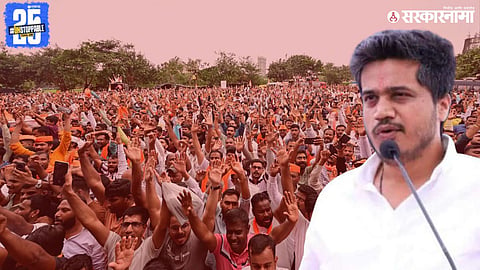 Rohit Pawar on Manoj jarange Patil Mumbai Protest