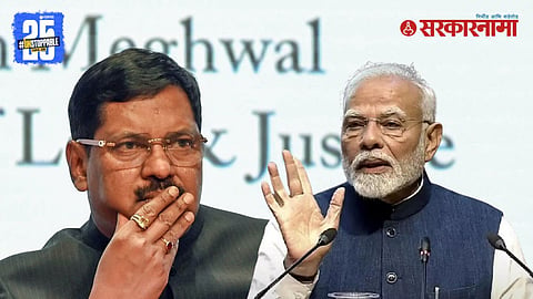 Chief Justice B. R. Gavai presides over the Bench as Attorney General R. Venkataramani’s adjournment plea is rejected in the Tribunal Reforms Act hearing.