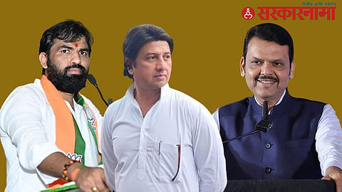 Ram satpute-Ranjitsinh mohite-patil-Devendra Fadnavis
