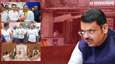 Kumbh Mela nmrda road expansion Issue cm devendra fadnavis And girish mahajan