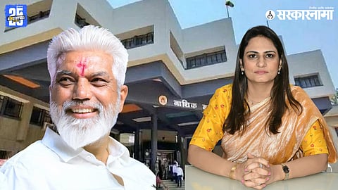 Dada Bhuse, Manisha Khatri, Nashik Municipal Commissioner
