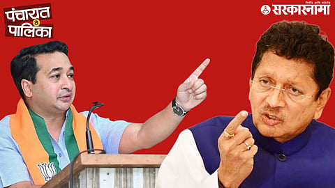 Deepak Kesarkar And Nitesh Rane
