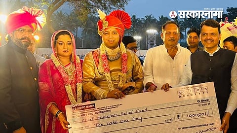 Shivendrasingh raje bhosale : लेकीचा शाही विवाह सोहळा; तरीही शिवेंद्रराजे भोसले विसरले नाहीत कर्तव्य! CM फंडात मोठा निधी देत घातला आदर्श पायंडा