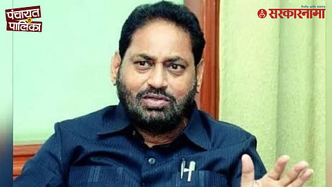 Congress MLA Nitin Raut speaks to the media in Nagpur as seat-sharing talks with Uddhav Thackeray’s Shiv Sena collapse, leading to the breakup of the Maha Vikas Aghadi alliance.