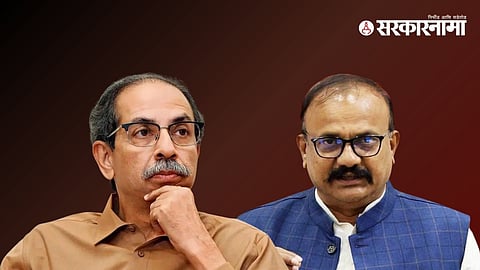 Congress State President Harshvardhan Sapkal addressing the media, expressing his outrage over Shiv Sena (UBT)'s decision to support the BJP in the Chandrapur Mayor election, sidelining the MVA alliance.