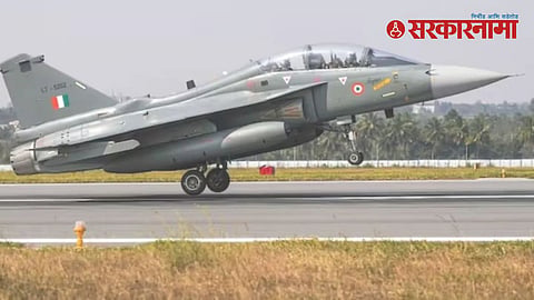 Tejas fighter jet brake failure incident