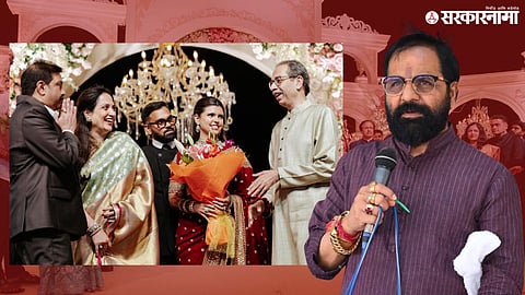 Bharat Gogawale and Uddhav Thackeray